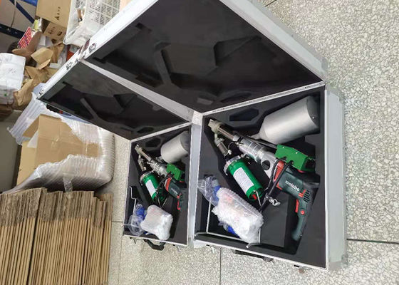 220V النتوء لحام بندقية PE PP بيليه الحبيبية المواد الخام النقية