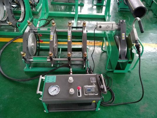 200-450mm Pp Pvdf Pe الأنابيب آلة لحام الانصهار بعقب شبه أوتوماتيكية