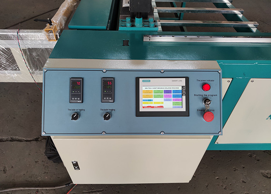 Cnc 3000mm Hdpe ورقة آلة لحام بعقب الانصهار المتداول 90 درجة
