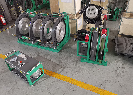 450mm Hdpe الهيدروليكية بعقب الانصهار آلة لحام الأنابيب التوصيل Ce