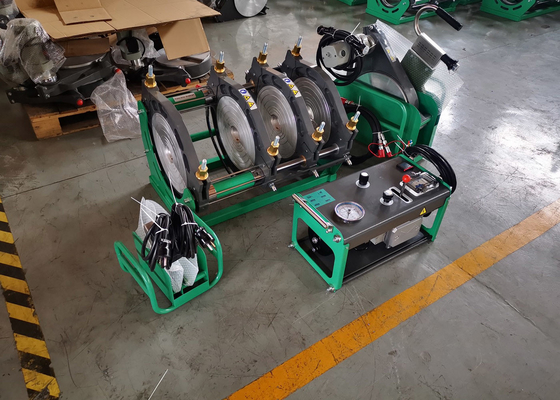 50-160mm الهيدروليكية بعقب آلة لحام الانصهار لأنابيب Hdpe