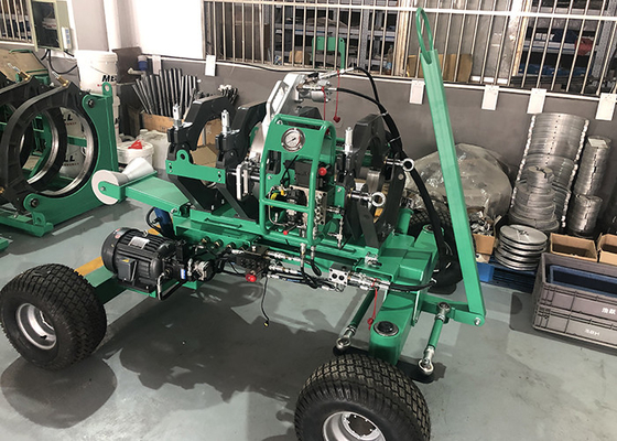 الموقت 450mm Hdpe الأنابيب بوت الانصهار آلة لحام 8.38kw