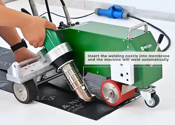 آلة لحام سقف البوليمر طاقة الهواء الساخن 4200W SWT-WP2