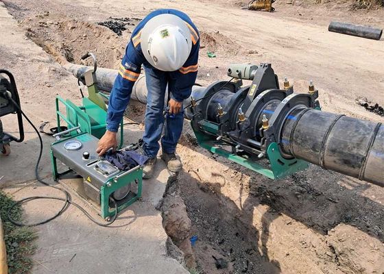 آلة لحام الأرداف الهيدروليكية عالية الأداء لإمدادات المياه والري