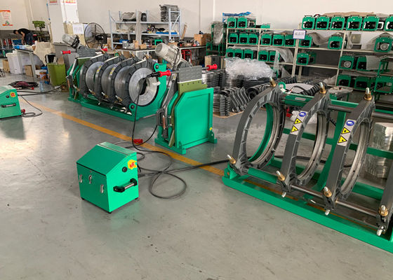 50HZ 60HZ HDPE مواسير اللحام الانصهار آلة لحام 24 شهر الضمان