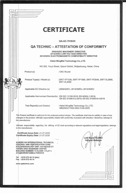 الصين Hebei Boda Plastic Technology Co., Ltd. الشهادات